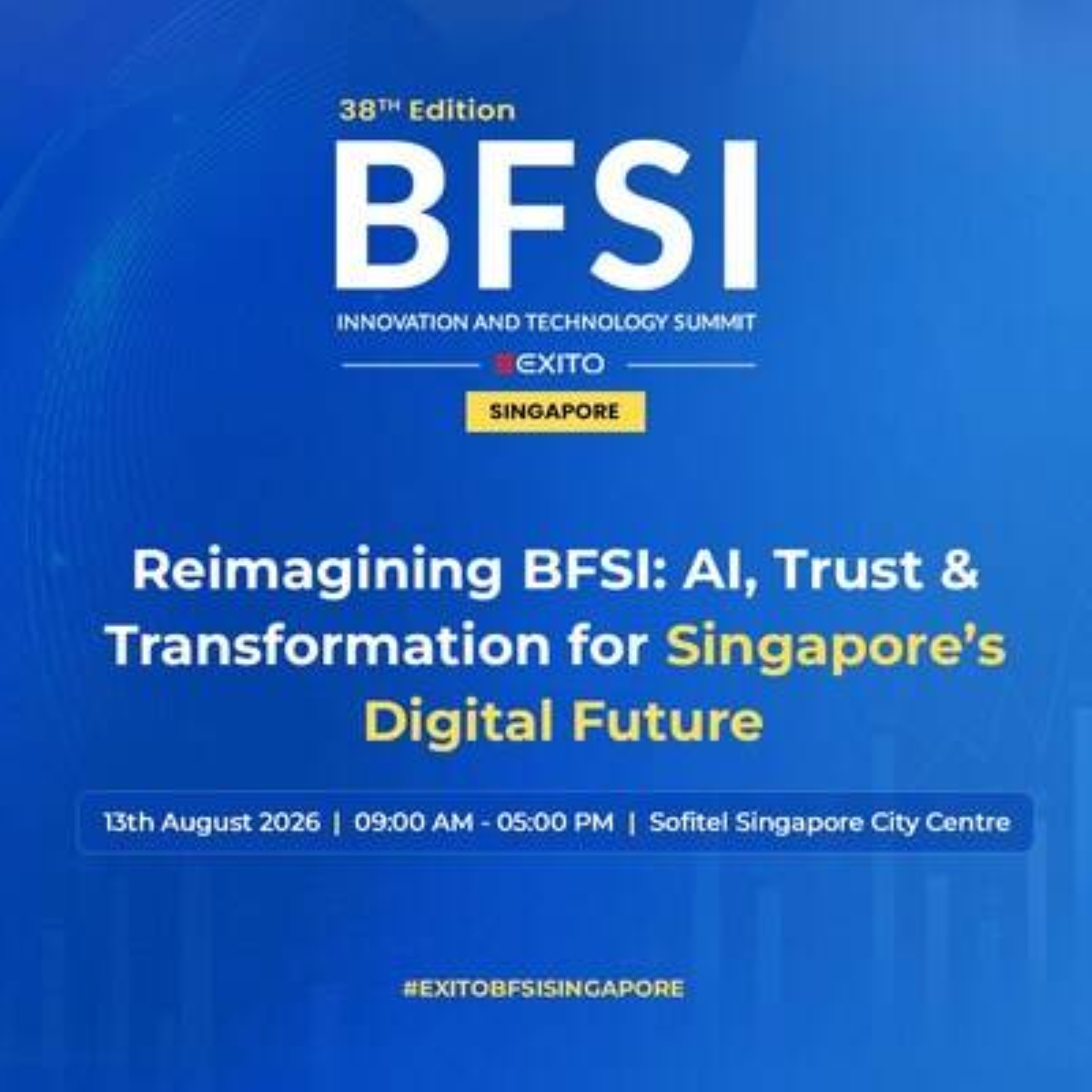 Singapore's BFSI Technology Leaders to Convene at the 38th Edition BFSI IT Summit Singapore 2026